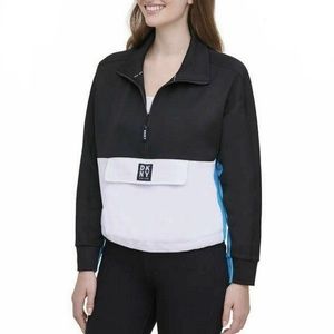 DKNY Sport Half 1/2 Zip Pullover W/ Front
Envelope Pocket try color Size S !!